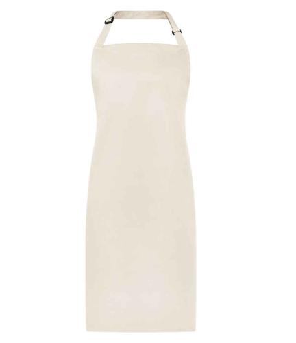 Brand Lab Adjustable Bib Apron - NAT - ONE